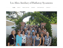 Tablet Screenshot of losaltosauxiliary.org
